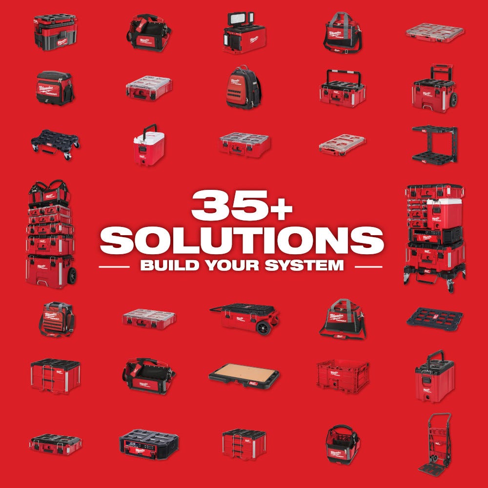 Milwaukee PACKOUT 4-Piece Modular Tool Box Value Bundle