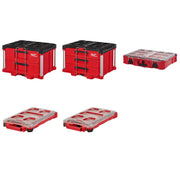 Milwaukee PACKOUT Drawer Tool Box and Organizer Holiday Value Kit
