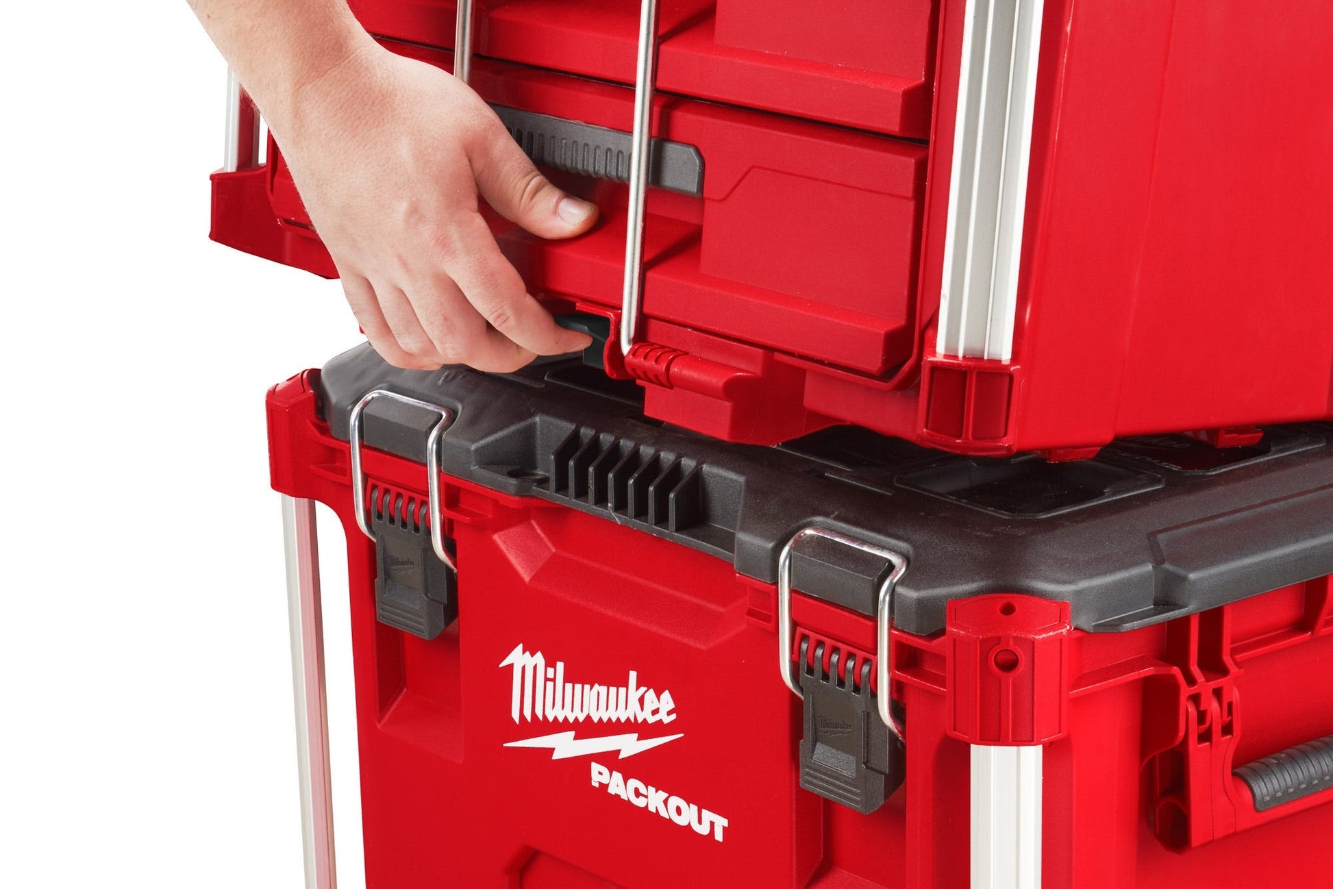 Milwaukee 48-22-8443 PACKOUT 3-Drawer Tool Box, PACKOUT Deep Organizer and Drawer Dividers