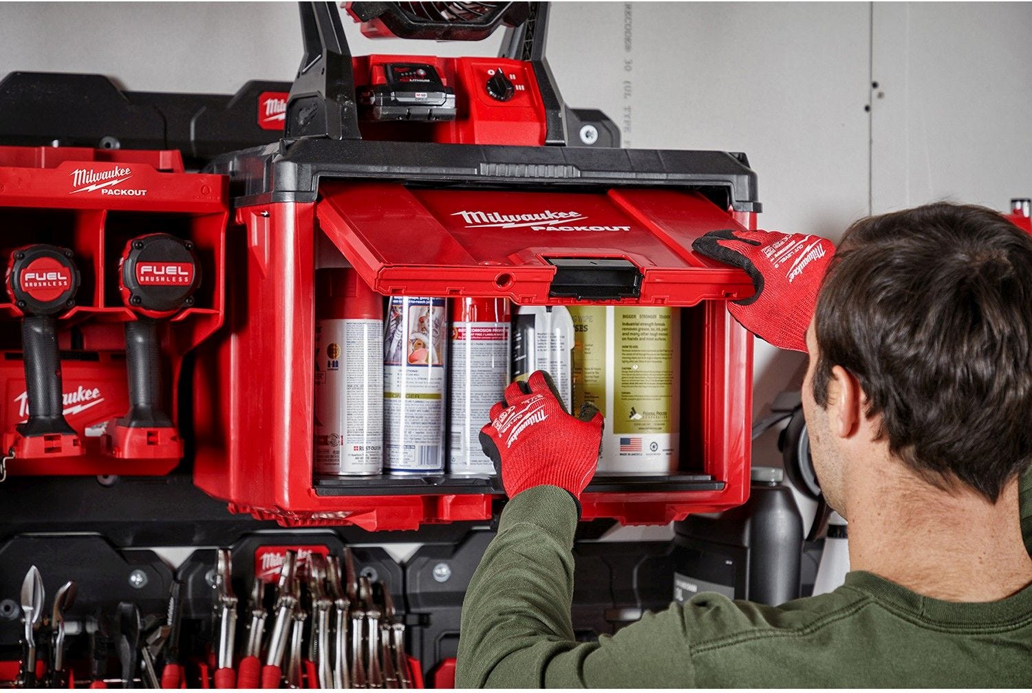 Milwaukee 48-22-8445 PACKOUT Cabinet