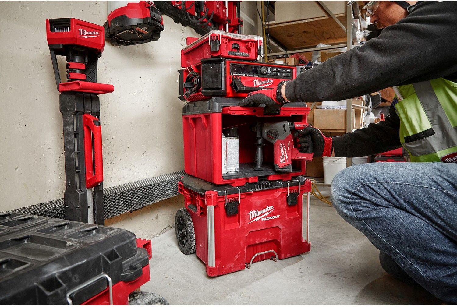 Milwaukee 48-22-8445 PACKOUT Cabinet