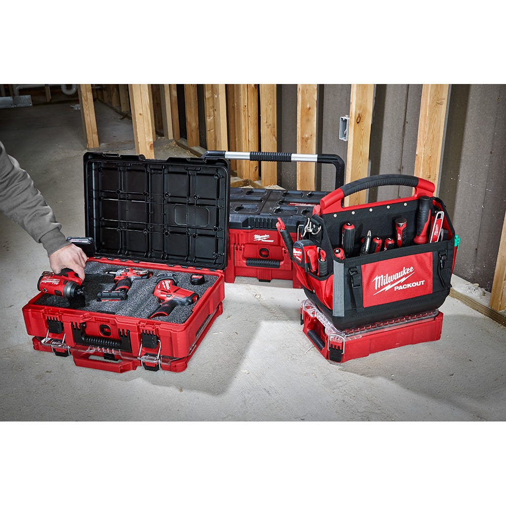 Milwaukee 48-22-8450 PACKOUT Tool Case with Customizable Insert