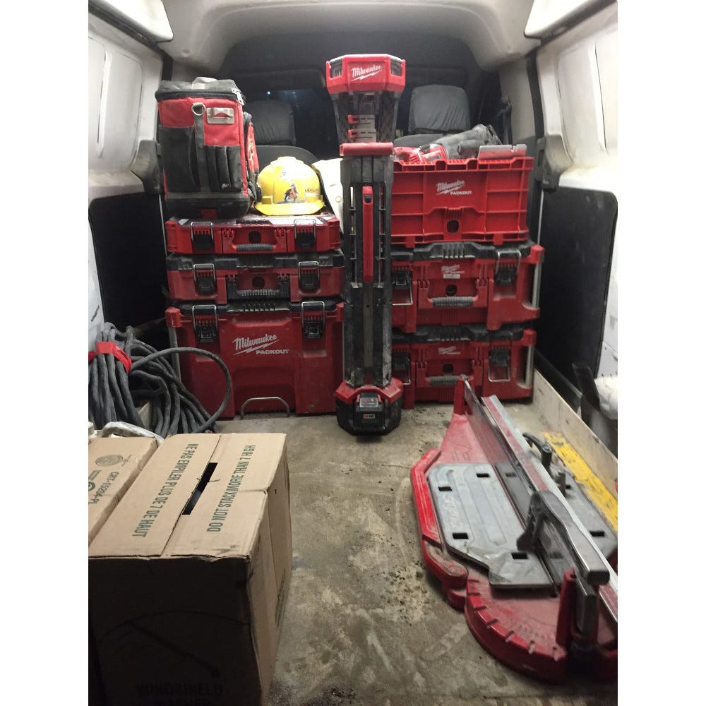 Milwaukee 48-22-8450 PACKOUT Tool Case with Customizable Insert