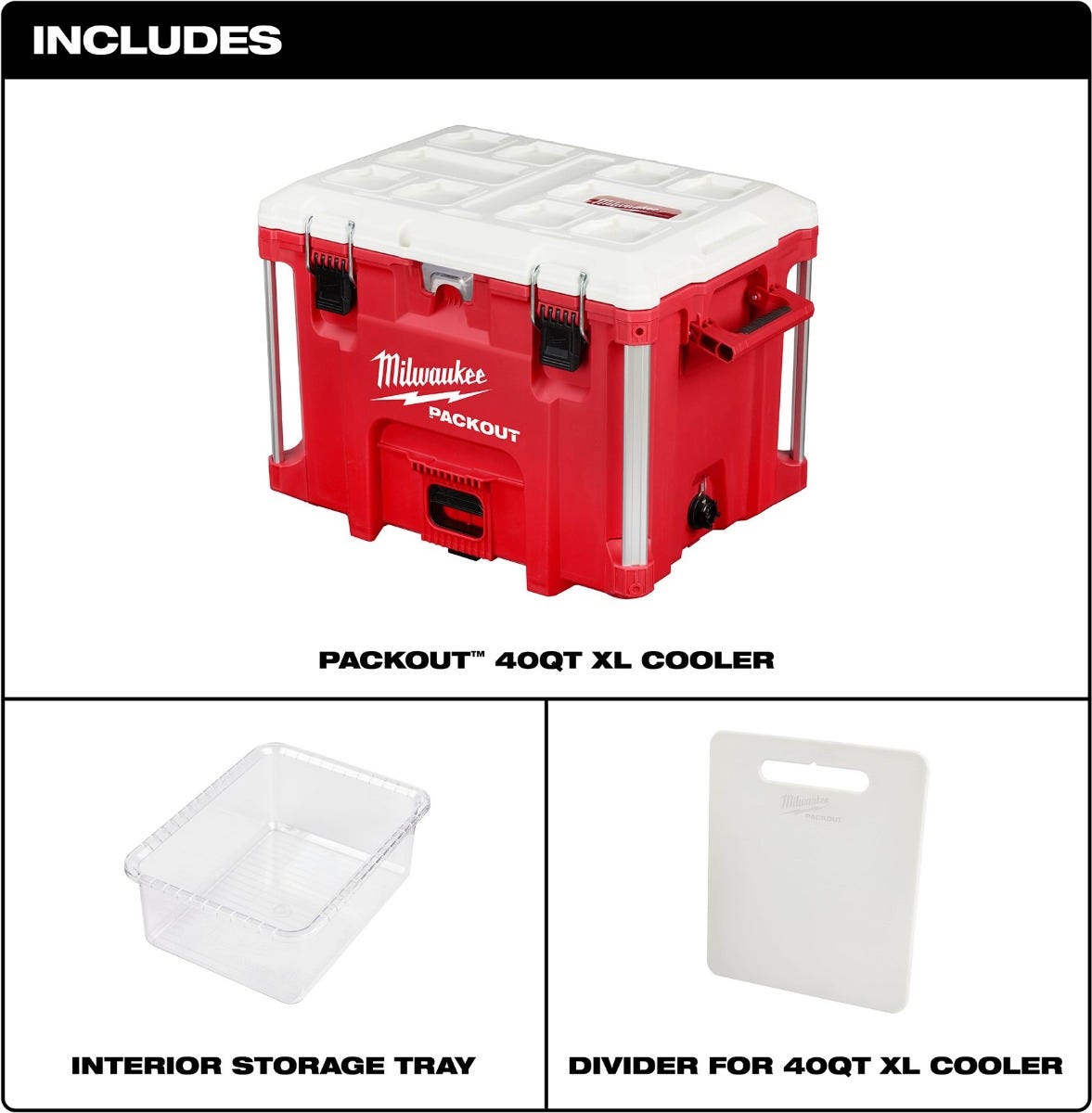 Milwaukee 48-22-8462 PACKOUT 40-Quart XL Cooler