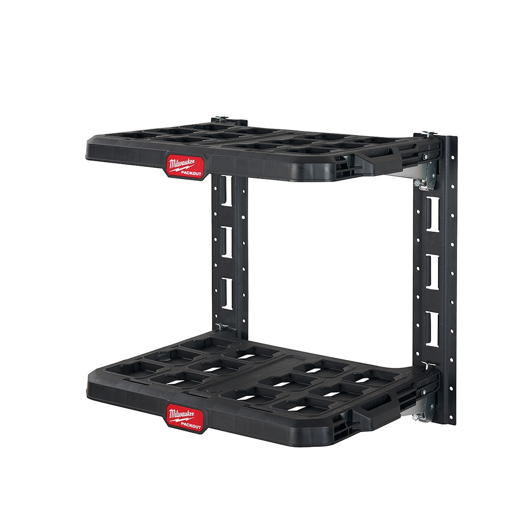 Milwaukee 48-22-8480 PACKOUT Racking Kit w/ 2 Shelves and E-Tracks