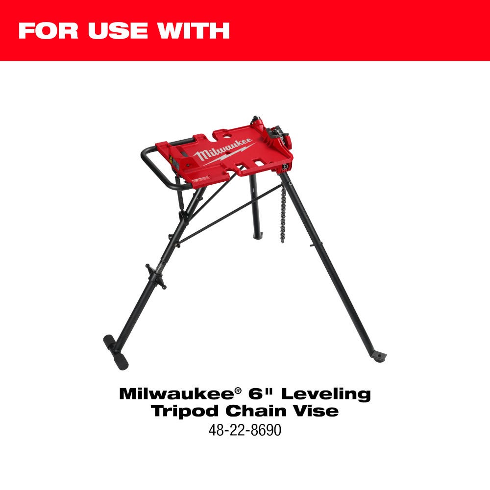 Milwaukee 48-22-8696 PVC Coated Pipe Jaw for 6-in Leveling Tripod Chain Vise
