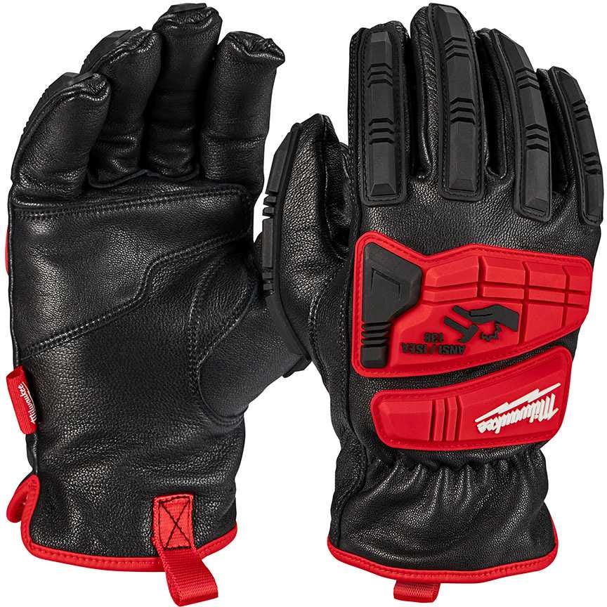 Milwaukee 48-22-8782 Impact Cut Level 5 Goatskin Leather Gloves - L