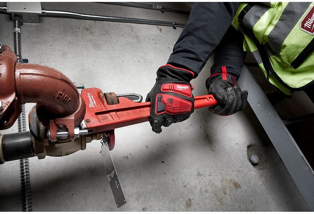 Milwaukee 48-22-8782 Impact Cut Level 5 Goatskin Leather Gloves - L