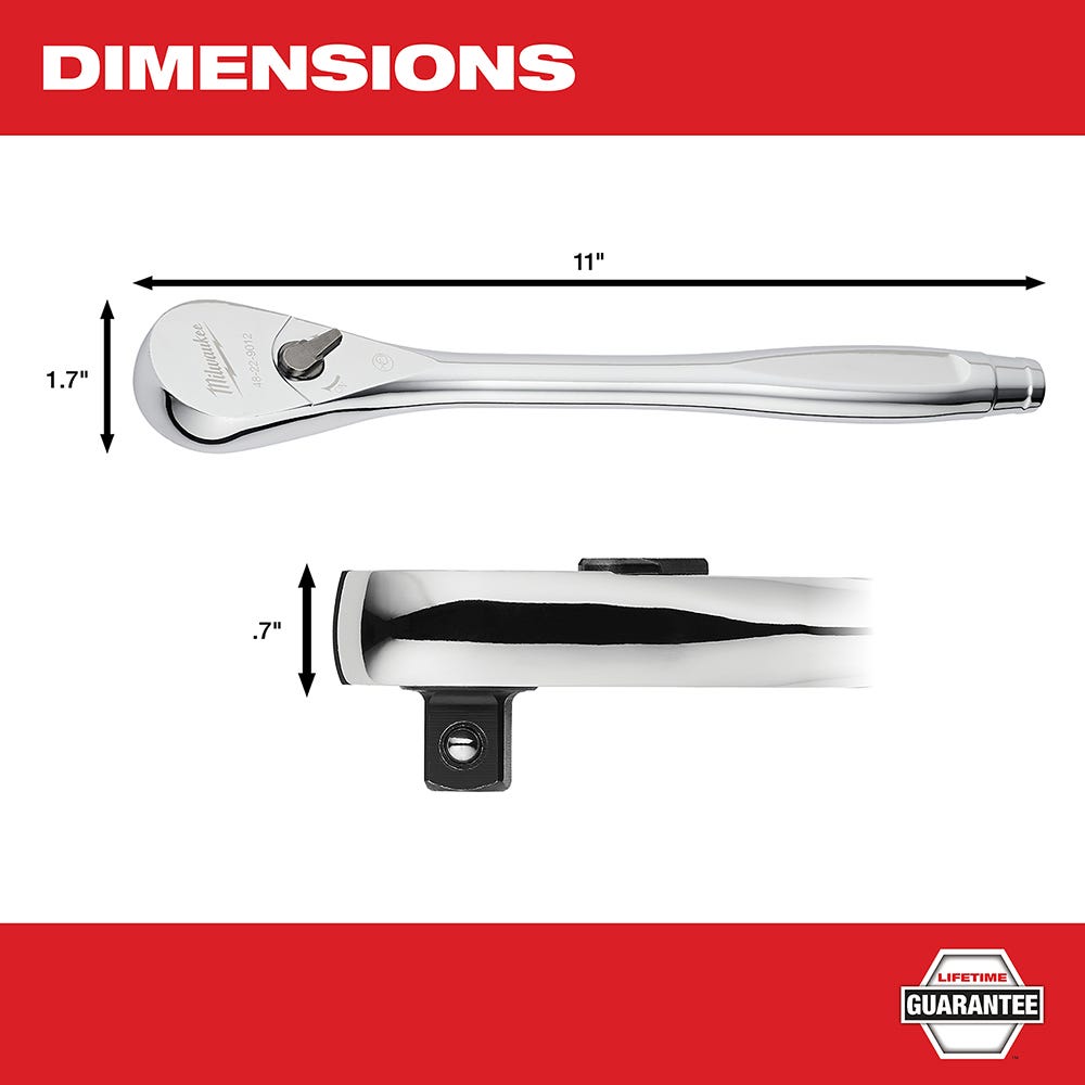 Milwaukee 48-22-9012 1/2" Drive Ratchet