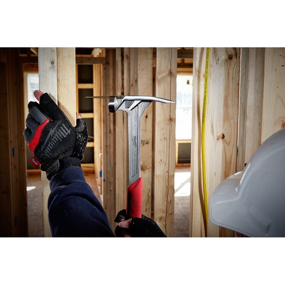 Milwaukee 48-22-9017 17Oz Smooth Face Framing Hammer