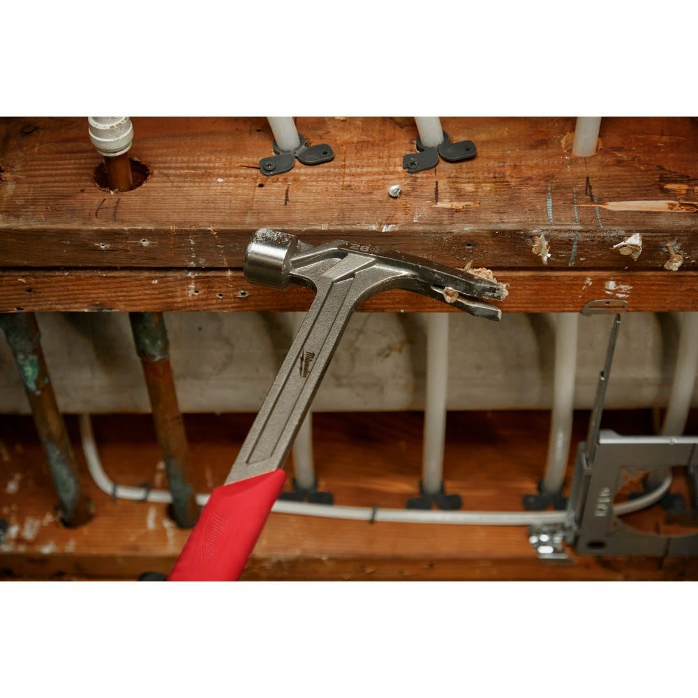Milwaukee 48-22-9029 28oz Milled Face Framing Hammer