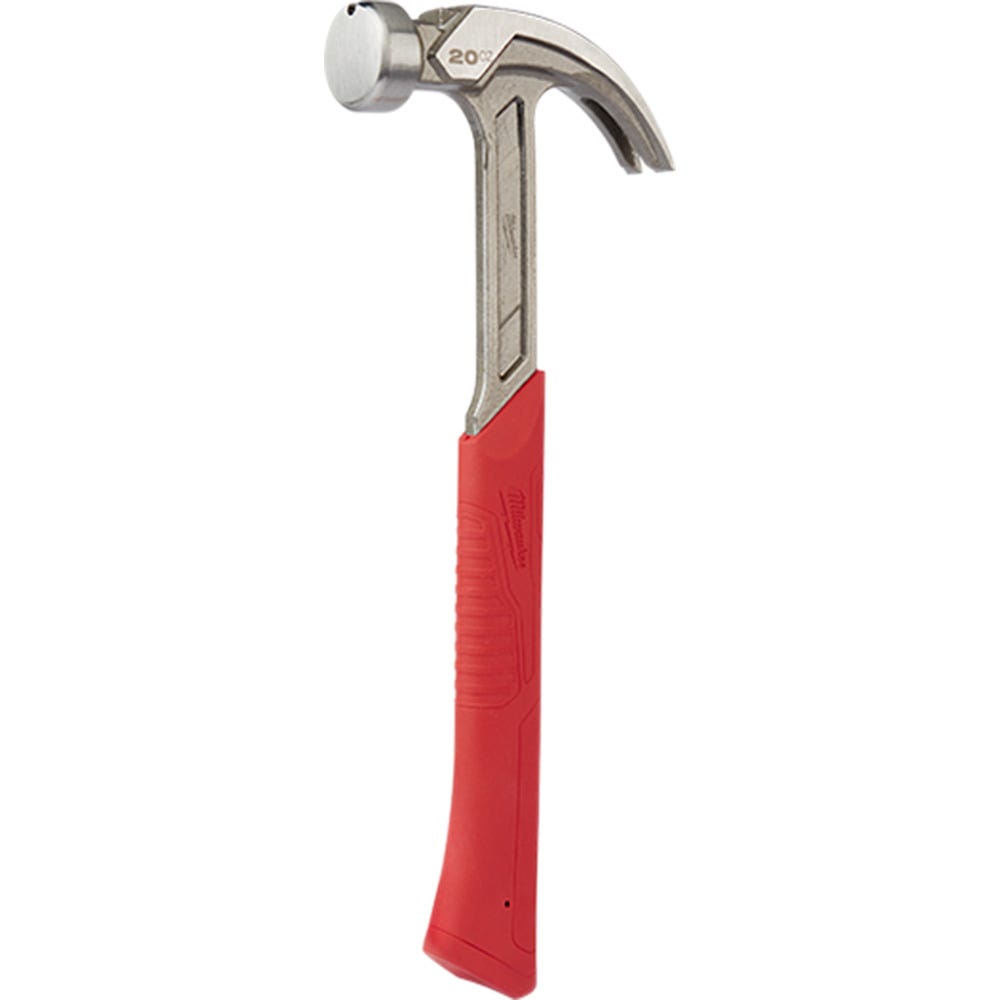 Milwaukee 20oz Curved Claw Smooth Face Hammer