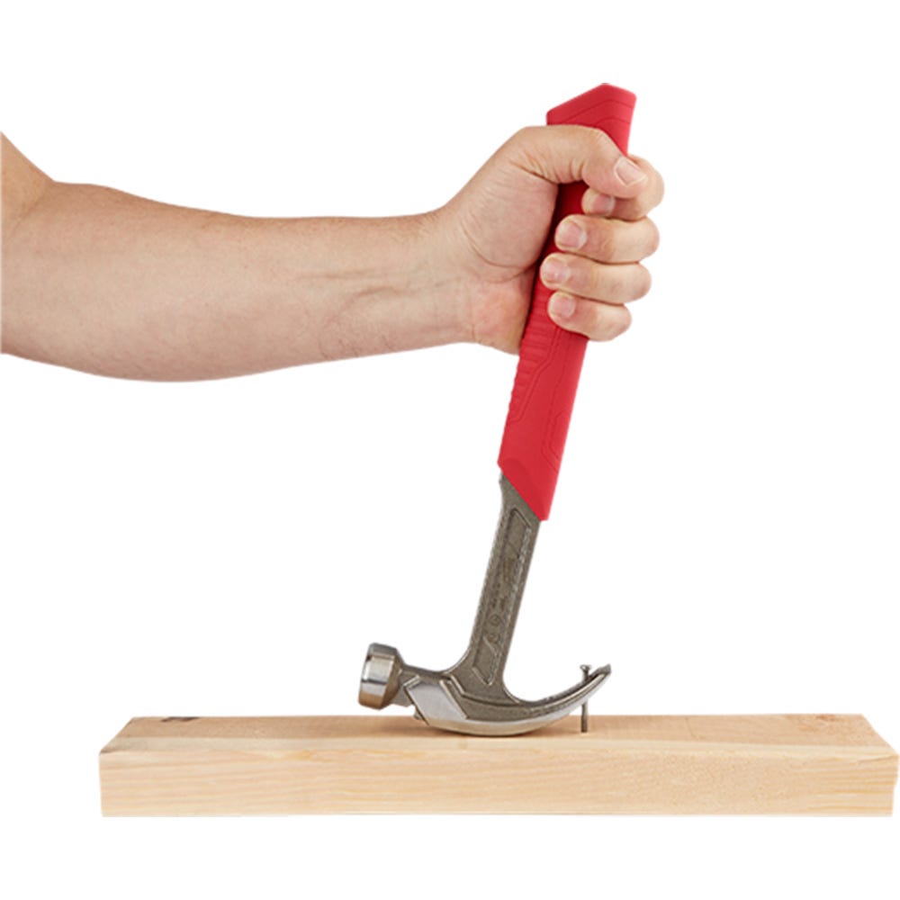 Milwaukee 20oz Curved Claw Smooth Face Hammer