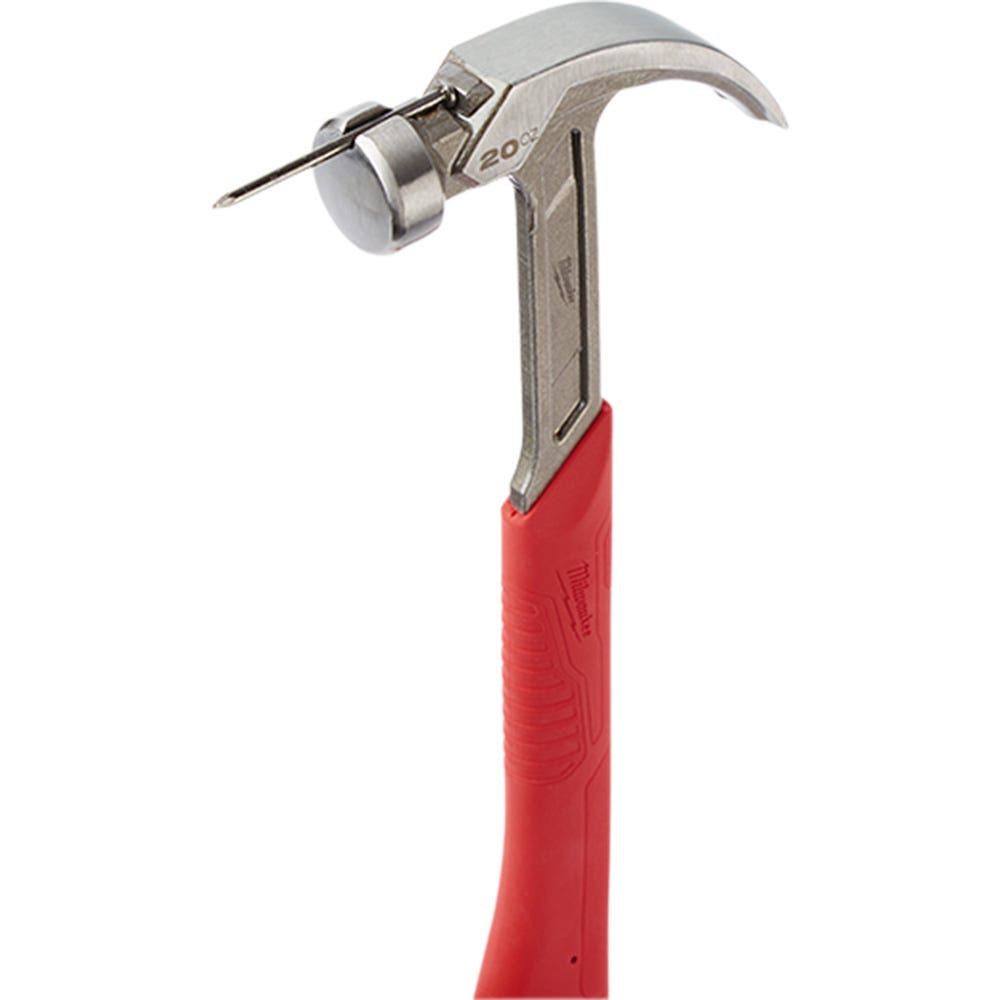 Milwaukee 20oz Curved Claw Smooth Face Hammer