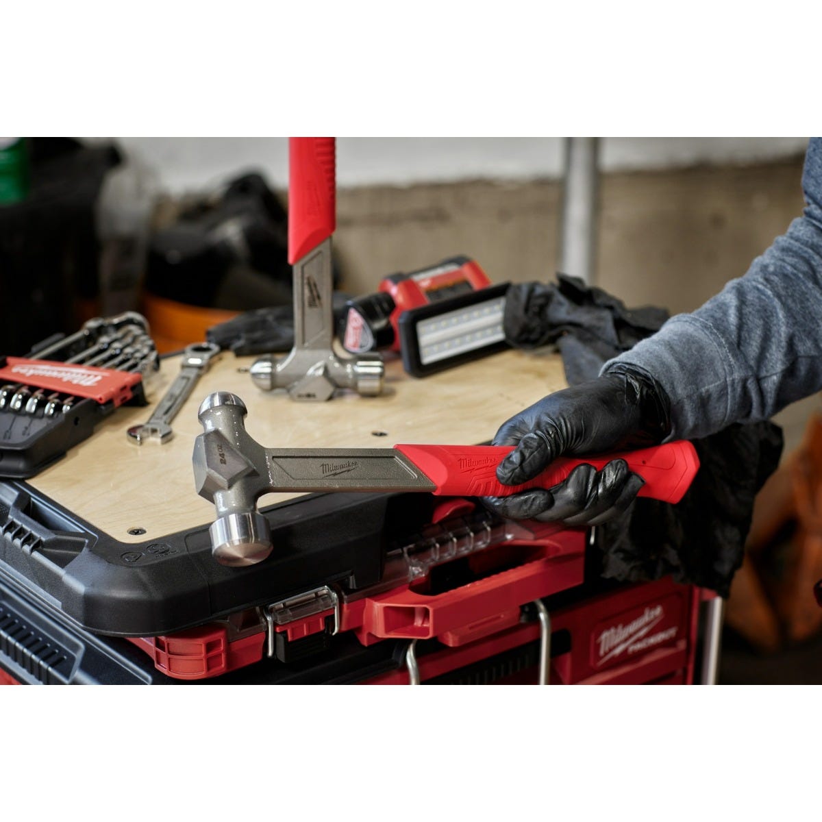 Milwaukee 48-22-9131 24oz Steel Ball Peen Hammer