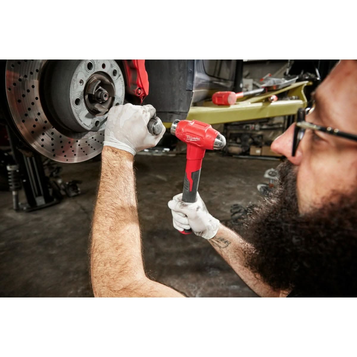 Milwaukee 16 Oz Dead Blow Ball Peen Hammer – 48-22-9140