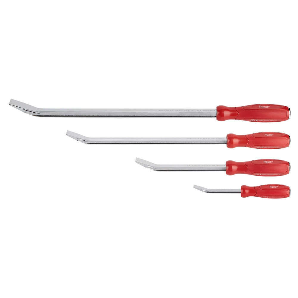 Milwaukee 4pc Pry Bar Set
