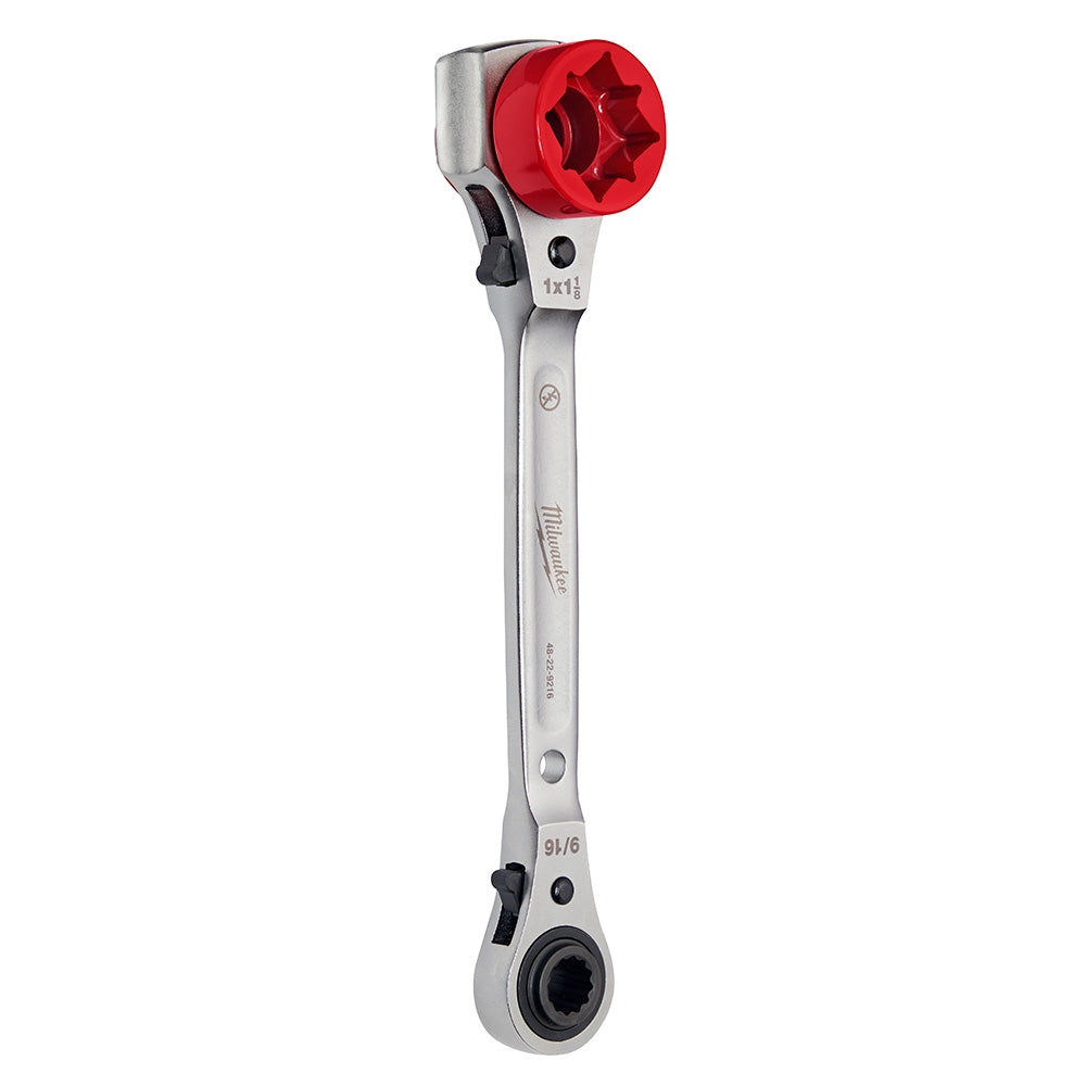 Milwaukee 48-22-9216 Lineman’s 5-in-1 Ratcheting Wrench