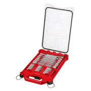 Milwaukee 48-22-9284 46-Piece SAE Hex Bit Socket Set shown closed with the full bit socket set inside