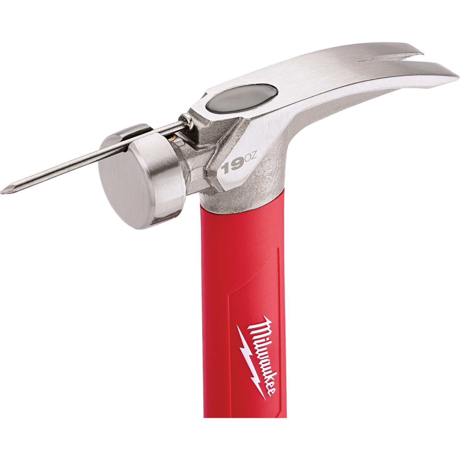 Milwaukee 48-22-9316 19 oz. Smooth Face Poly/Fiberglass Hammer