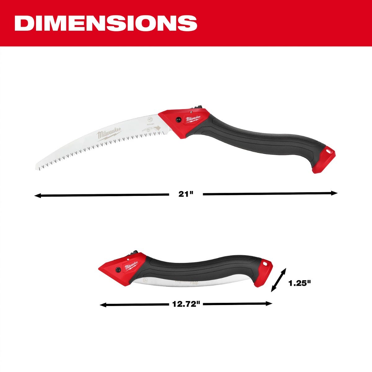 Milwaukee 48-22-9371 10-in. Folding Pruning Saw
