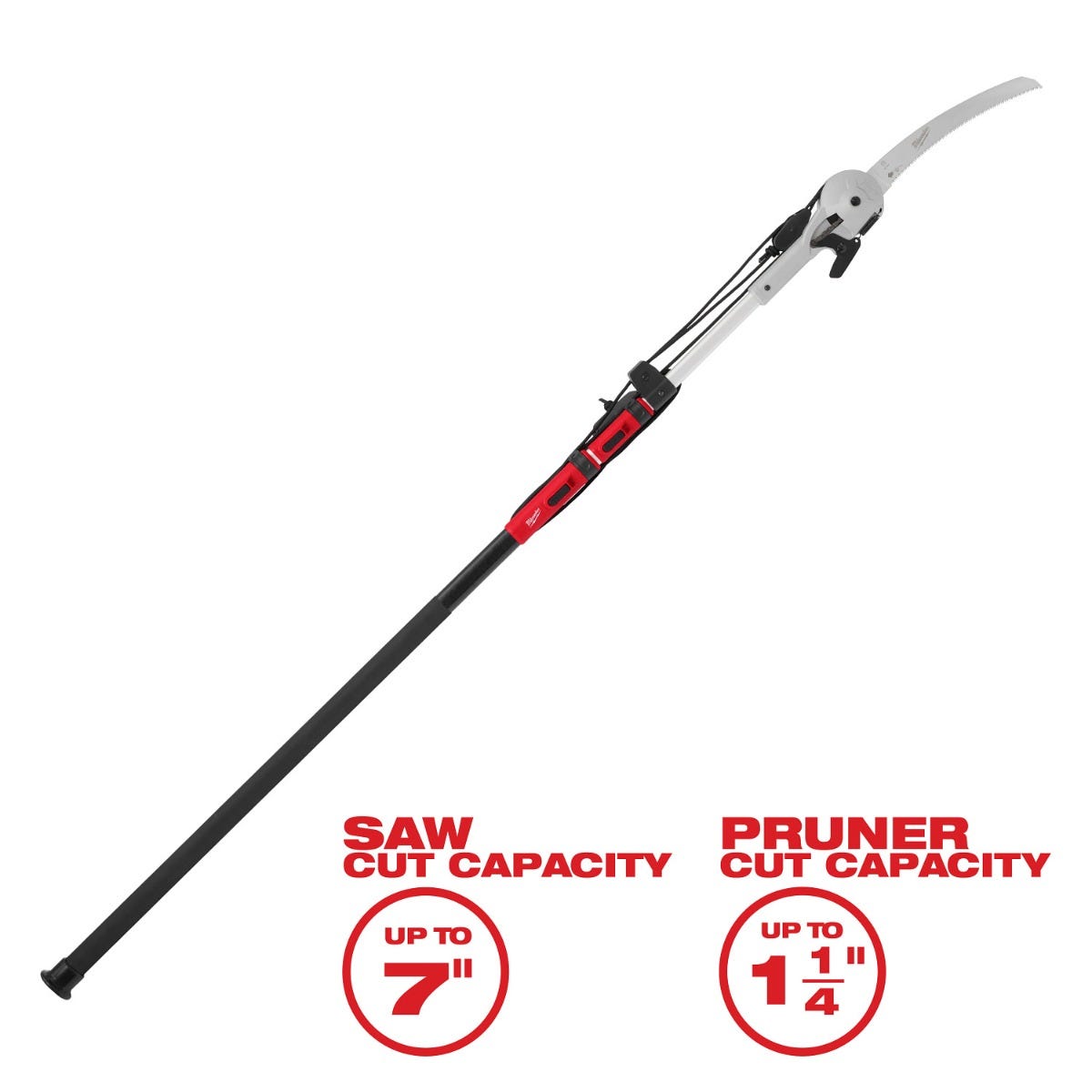 Milwaukee 48-22-9375 16-ft. Pole Saw & Pruner