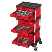 Milwaukee 48-22-9495 366-Piece Master Mechanics Hand Tool Set with PACKOUT Drawers and Dolly