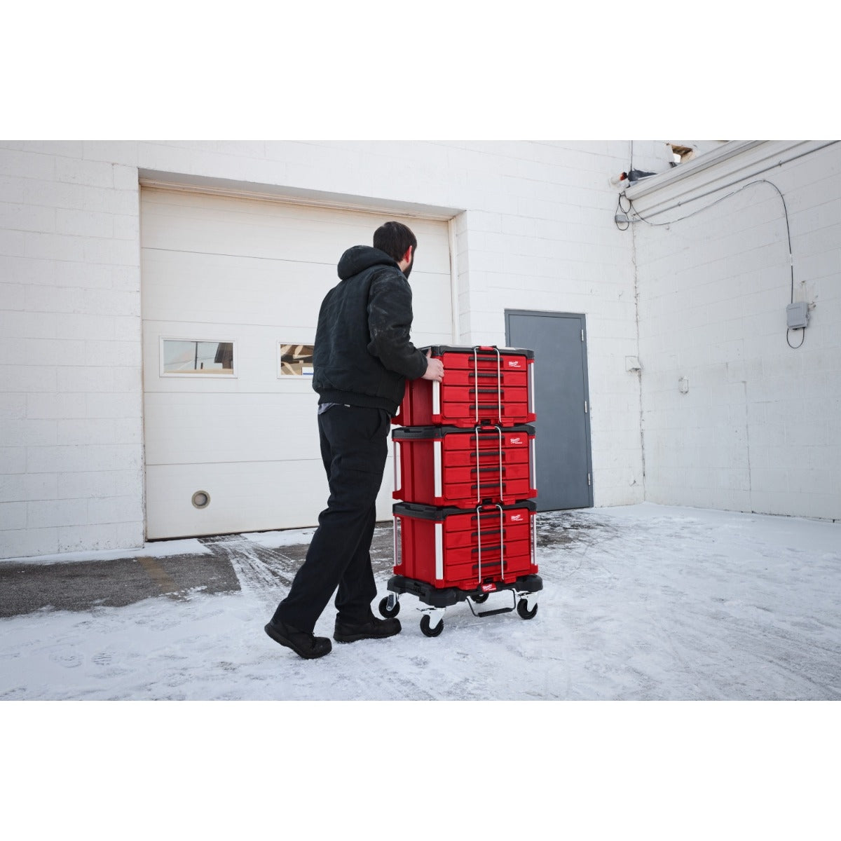 Milwaukee 48-22-9495 366-Piece Master Mechanics Hand Tool Set with PACKOUT Drawers and Dolly