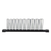 Milwaukee 48-22-9505 3/8-inch Drive 10-Piece Deep Well Socket Set - Metric