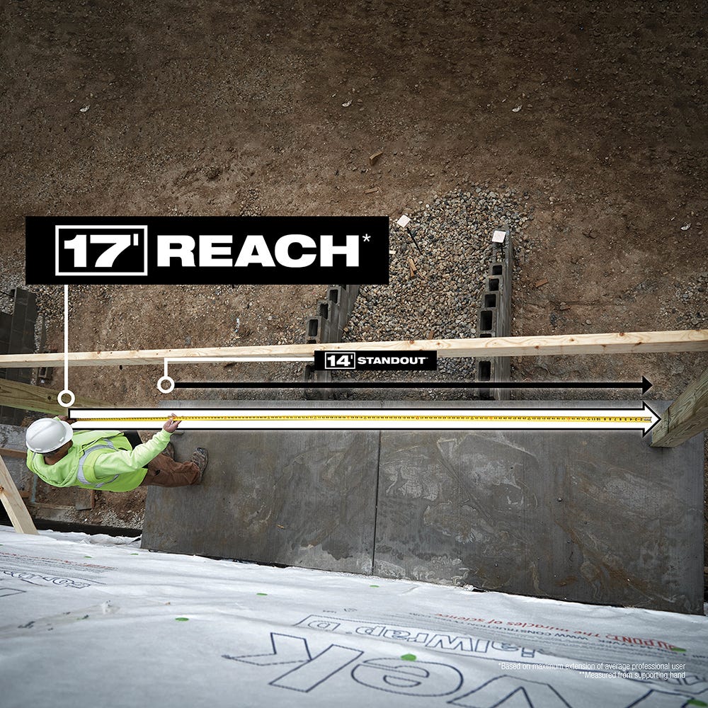 Milwaukee 48-22-9725 25-Foot Stud Tape Measure