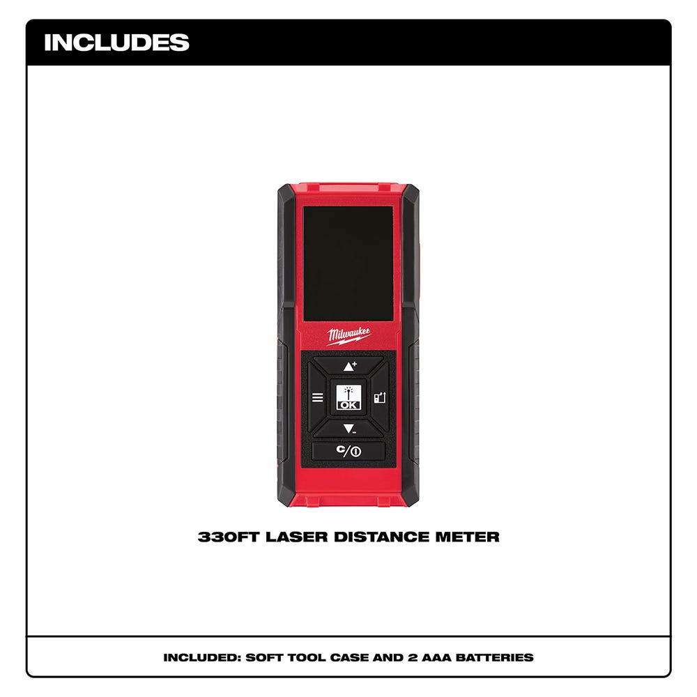 Milwaukee 48-22-9803 330' Laser Distance Meter