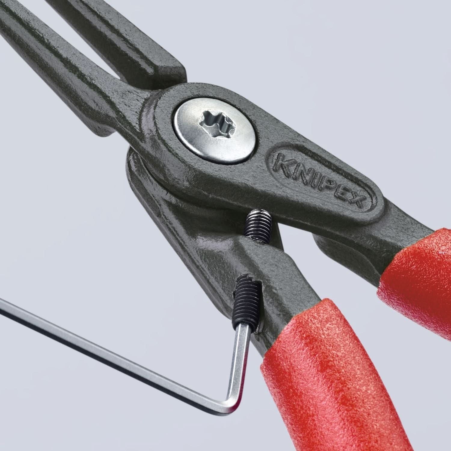 Knipex 48 31 J0 Internal Precision Snap Ring Pliers-Limiter