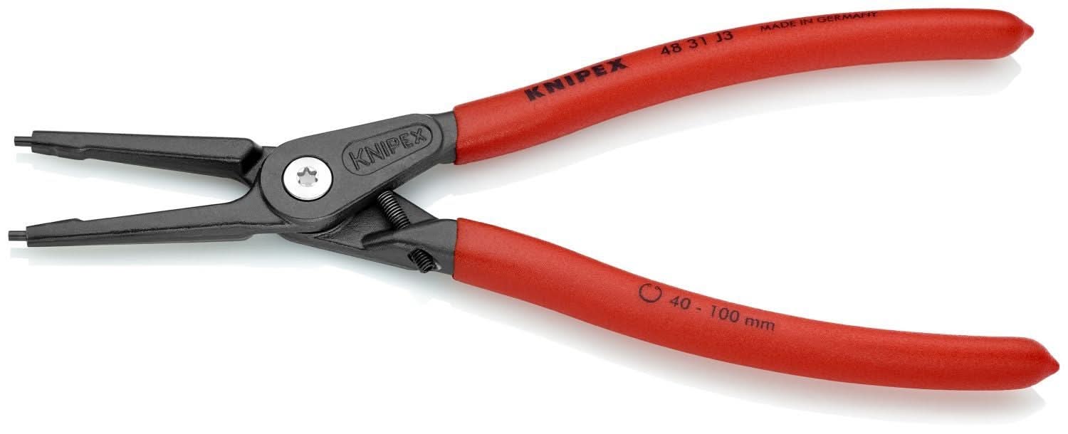 Knipex 48 31 J3 Internal Precision Snap Ring Pliers-Limiter