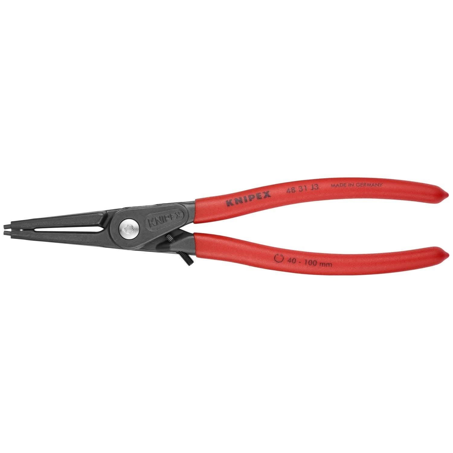 Knipex 48 31 J3 Internal Precision Snap Ring Pliers-Limiter