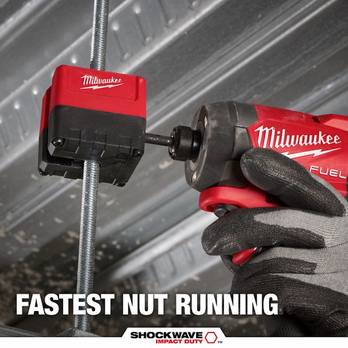 Milwaukee 48-32-2391 SHOCKWAVE Impact Duty 3/8-in. Threaded Rod Nut Runner