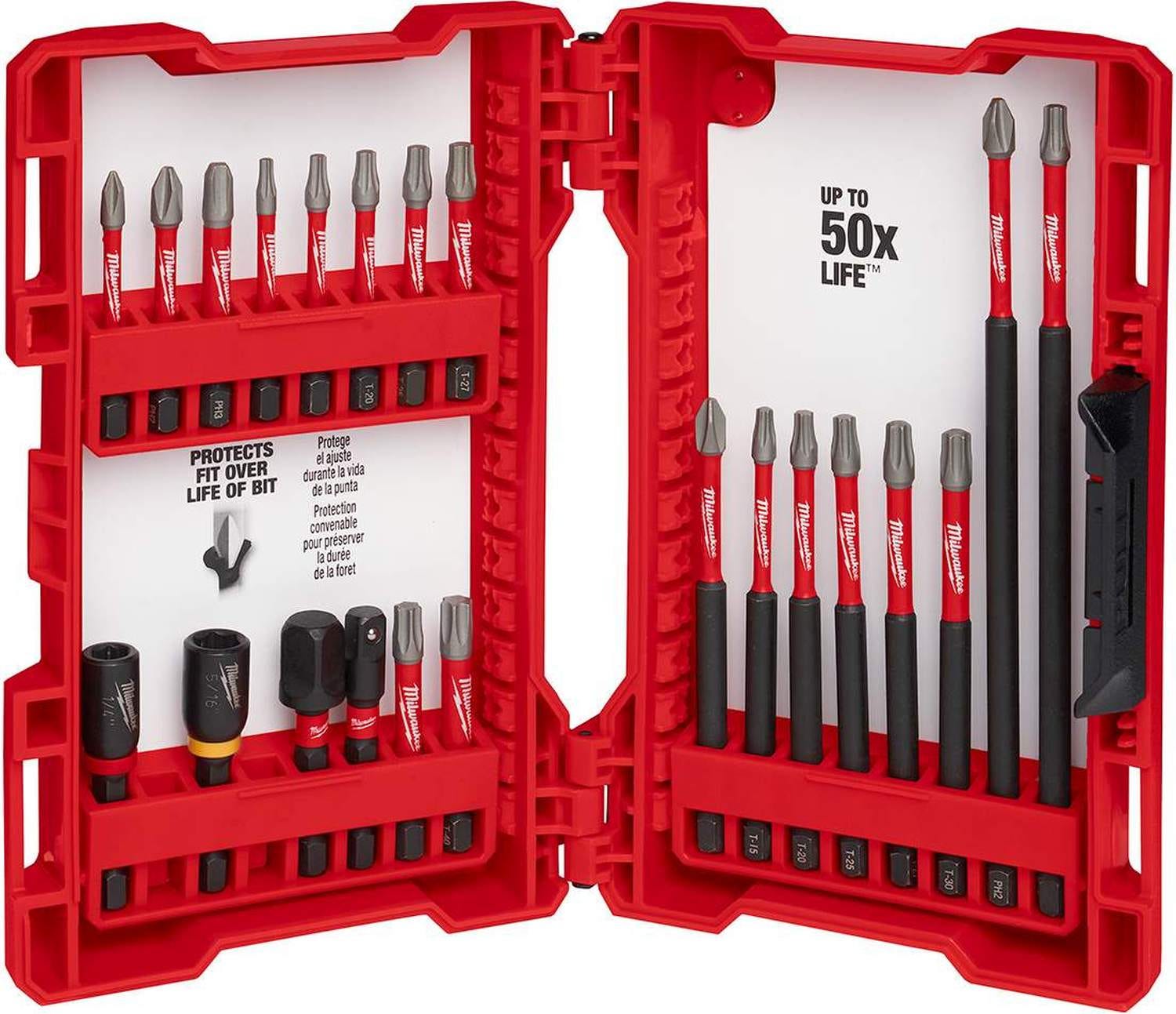 Milwaukee 48-32-4016 SHOCKWAVE 22-Piece Impact Duty Drill and Drive Set