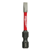Milwaukee 48-32-4157 Shockwave 2" Impact Slotted 3/16" Power Bits, 25-Pack
