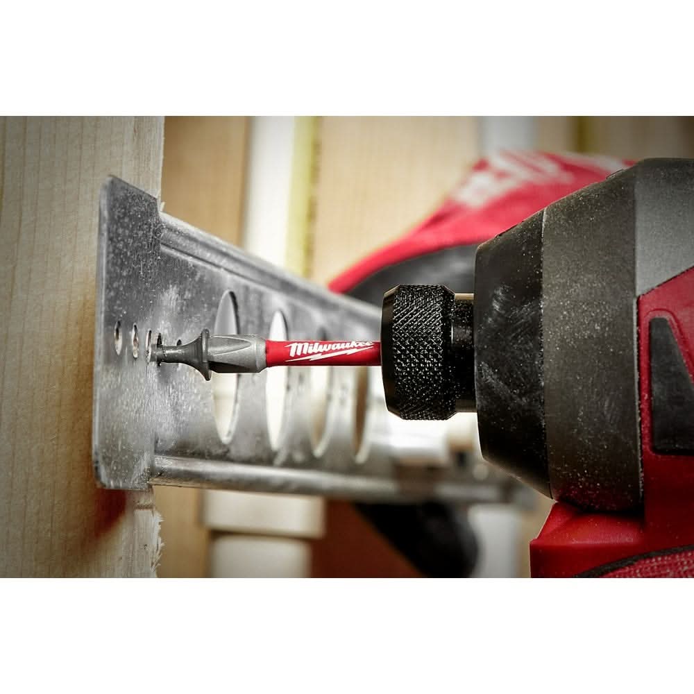 Milwaukee 48-32-4157 Shockwave 2" Impact Slotted 3/16" Power Bits, 25-Pack