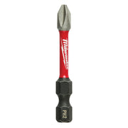 Milwaukee 48-32-4162 SHOCKWAVE 2" Impact Phillips #1 Power Bit, 25-Pack
