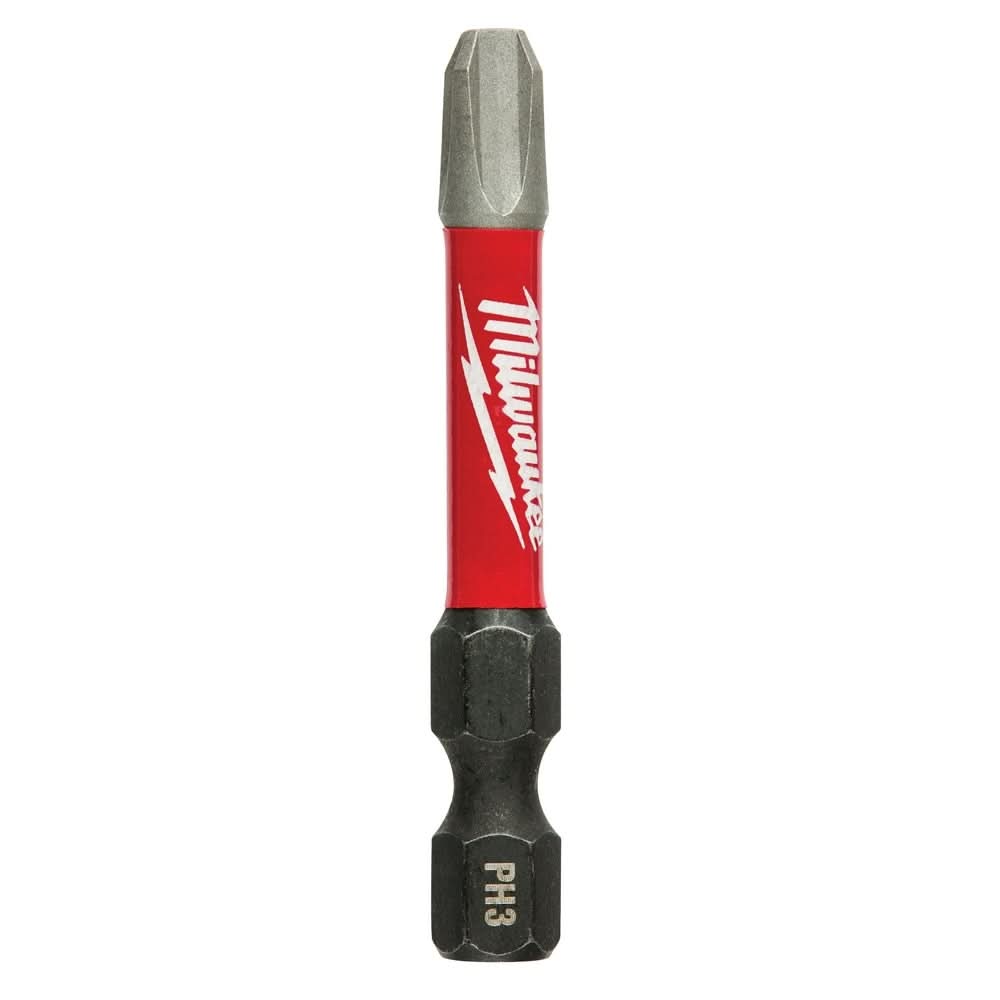 Milwaukee 48-32-4163 SHOCKWAVE 2" Impact Phillips #3 Power Bits, 25-Pack