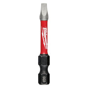 Milwaukee 48-32-4173 SHOCKWAVE 2" Impact Square Recess #3 Power Bits, 25-Pack