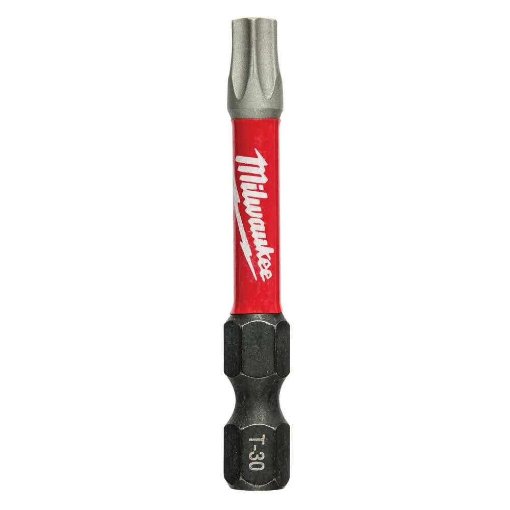 Milwaukee 48-32-4187 SHOCKWAVE 2" Impact Torx T30 Power Bits, 25-Pack