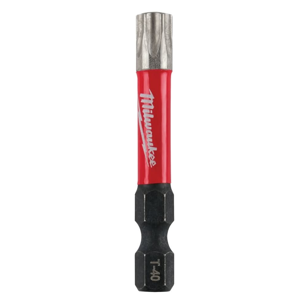 Milwaukee 48-32-4188 SHOCKWAVE 2" Impact Torx T40 Power Bits, 25-Pack