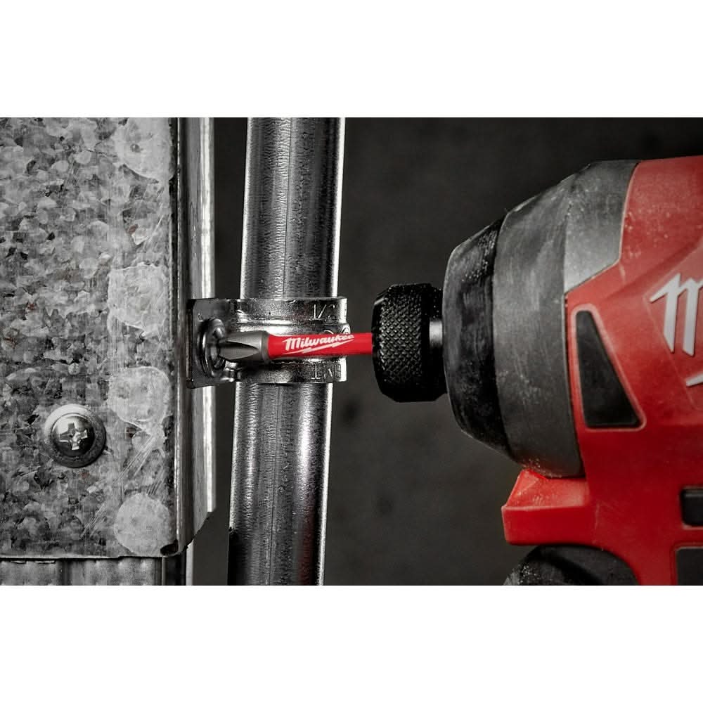 Milwaukee 48-32-4191 SHOCKWAVE 3-1/2" Impact Phillips #2 Power Bits, 25-Pack