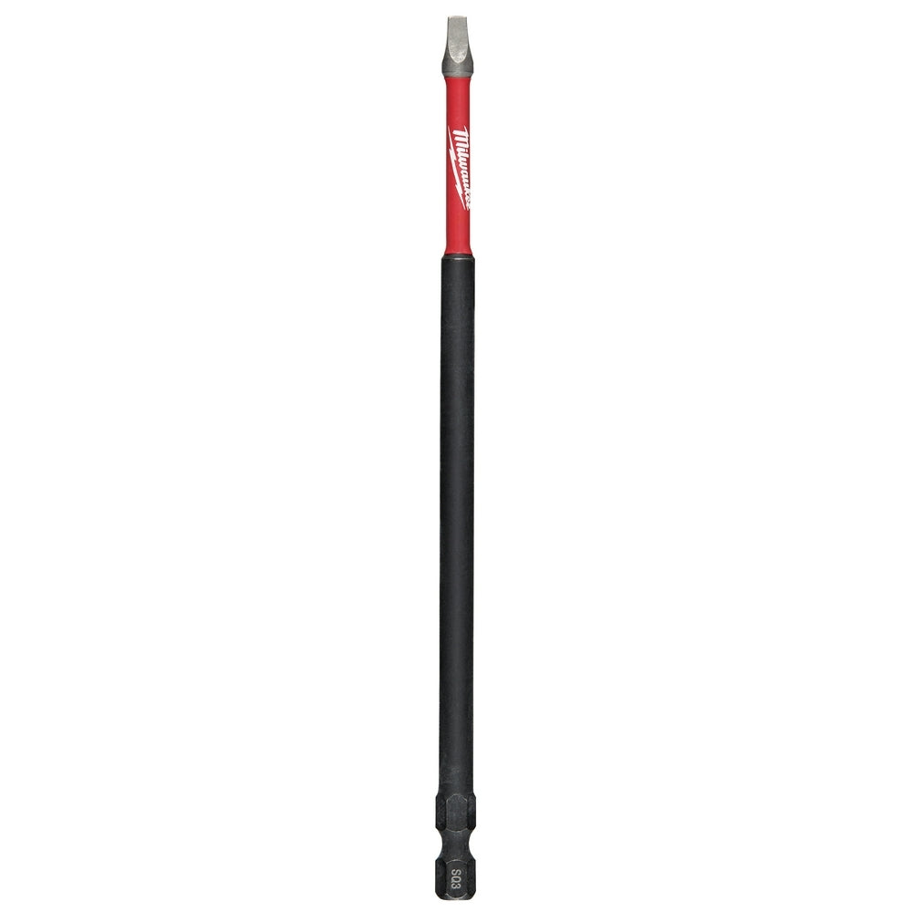 Milwaukee 48-32-4216 SHOCKWAVE 6" Impact Square Recess #3 Power Bits, 10-Pack