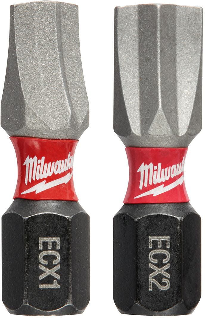 Milwaukee 48-32-4440 Shockwave 1-Inch 2-Piece Impact EcxCombo Kit