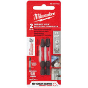 Milwaukee 48-32-4443 Shockwave 2-Inch 2-Piece  Ecx Combo Kit