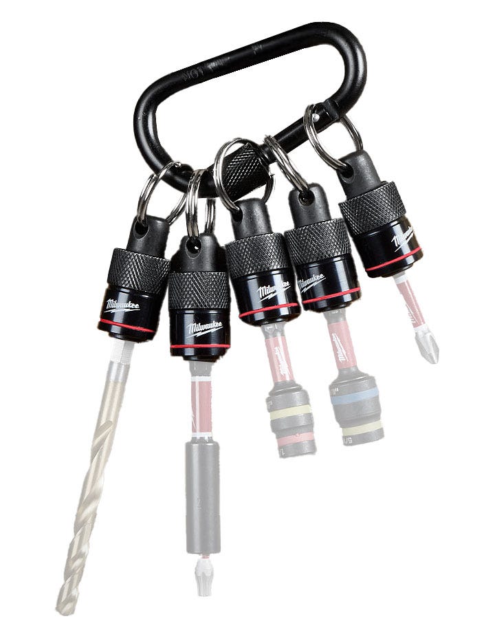 ヒット Milwaukee 48-32-4537 Carabiner 5-Piece Bit Holder – Tool Nut