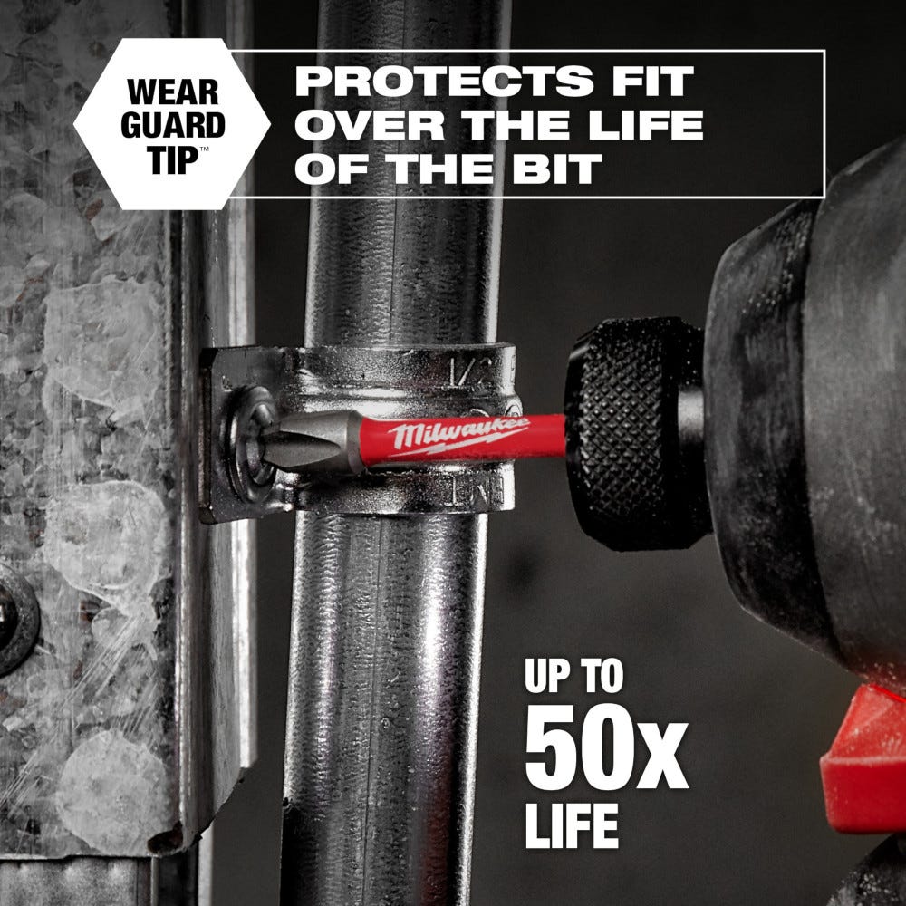 Milwaukee 48-32-4550 SHOCKWAVE Impact Duty Magnetic Attachment and PH2 Bit Set - 3PC