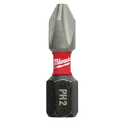 Milwaukee 48-32-4604 #2 Phillips SHOCKWAVE 1" Insert Bit
